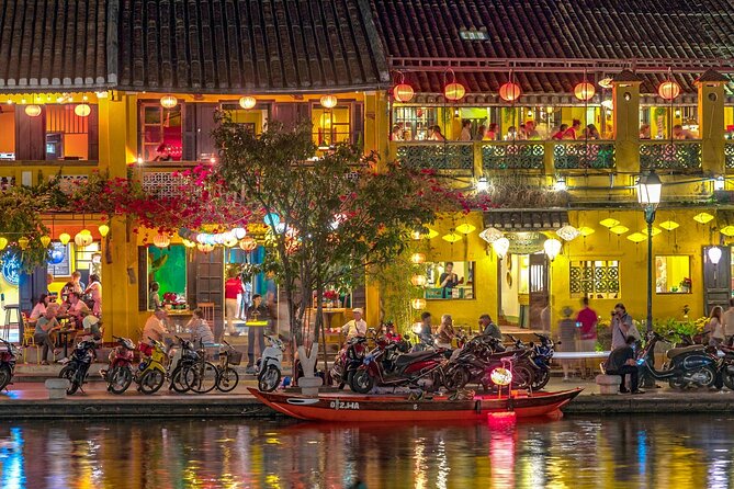 Marble Mountains - Hoi An Ancient Town Afternoon Tours FROM DANANG(15H30-21H) - Hoi An after dark, lanterns, and crowds
