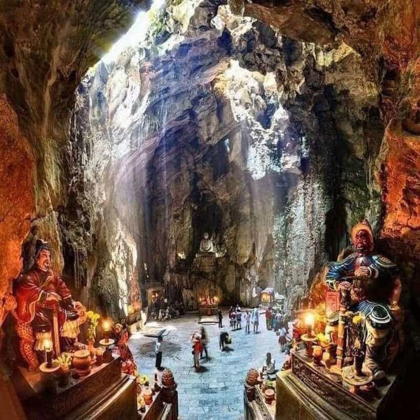 Marble Mountains-Lady Buddha & My Son Sanctuary FullDay Trip - Marble Mountains, stone workshops, and old pagodas
