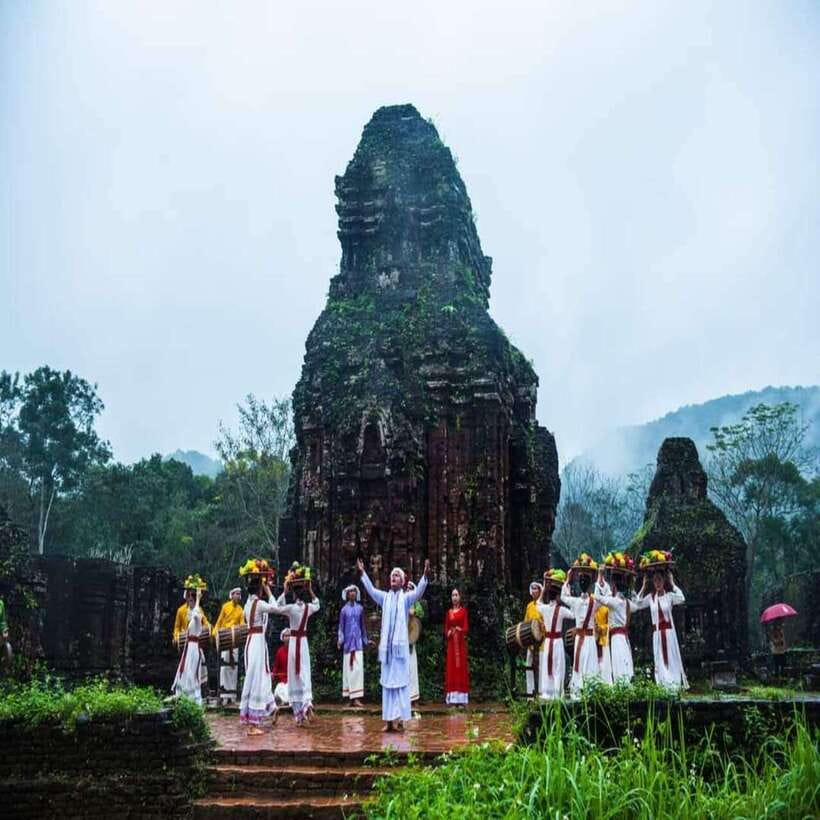 Marble Mountains-Lady Buddha & My Son Sanctuary FullDay Trip - Monkey Mountain and the Lady Buddha statue