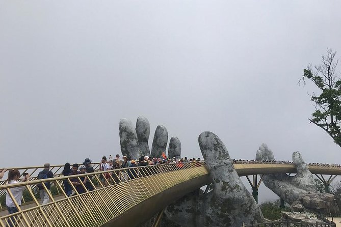 Marble Moutain - Golden Bridge - Ba Na Hill via Cable Car from Da Nang or Hoi an - Transport, timing, and the value of a private day