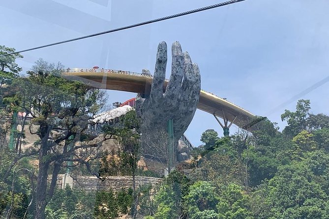 Marble Moutain - Golden Bridge - Ba Na Hill via Cable Car from Da Nang or Hoi an - Lunch and the less polished part of the day