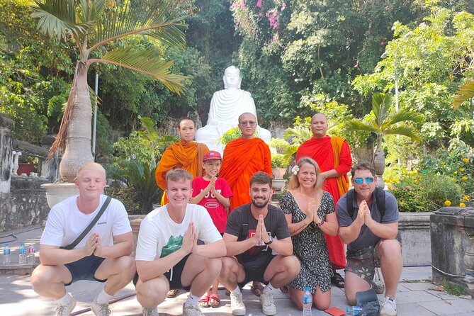Morning Small group to Marble Mountains - Am Phu Cave - Monkey Mountain - Pagodas, Towers, and Views Above Da Nang