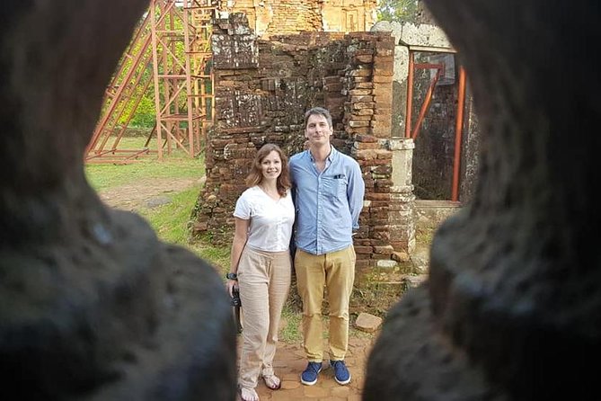 My Son Holyland , Hoi An Ancient City Tour With Night Market , Sampan Boat Ride - Seeing the Japanese Covered Bridge