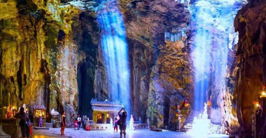 My Son - Marble and Monkey Mountain Private Tour ! - Marble Mountain, where caves become shrines