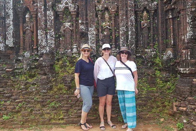 My Son Sanctuary Tour- Marble Mountain - Am Phu Cave- Hoi An City - Night market and 20-minute river boat ride