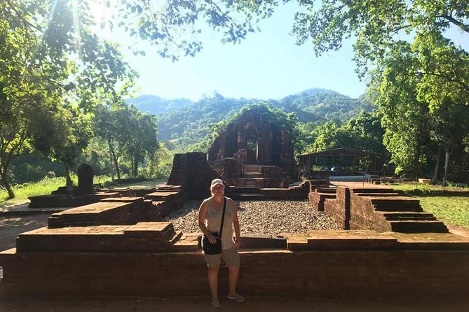 MY SON SUNRISE TOUR to avoid Crowds, Take Nice Photos from HOI AN or DANANG CITY - Reaching the sanctuary by buggy and foot