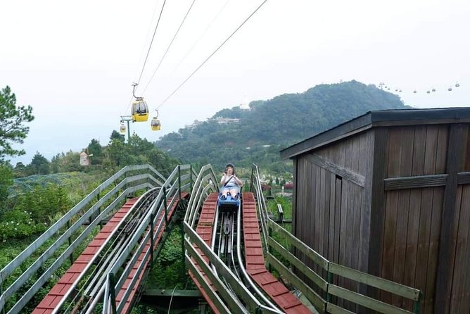 Private guided Sunworld Ba Na Hills & Golden Hands Bridge - Linh Ung Pagoda and the mountain setting