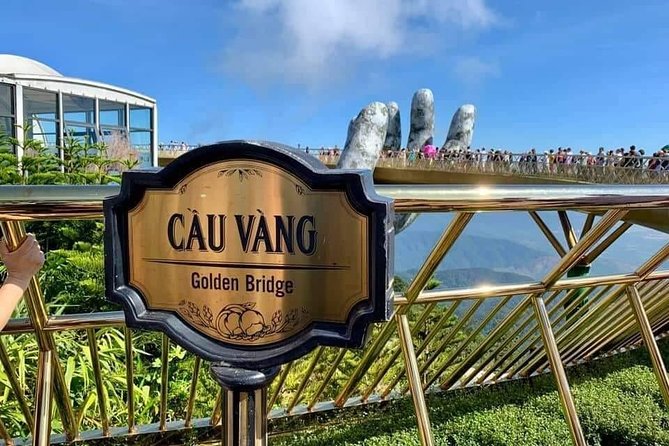 Private guided Sunworld Ba Na Hills & Golden Hands Bridge - Le Jardin D’Amour and Debay Wine Cellar