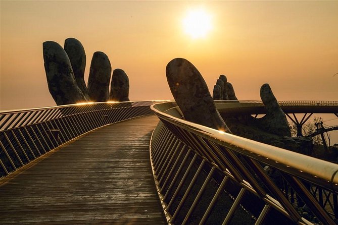 PRIVATE Half day to Golden Bridge Bana hill from Danang City - Key points at a glance