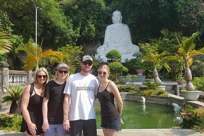 PRIVATE TOUR at Marble Mountains - Am Phu Cave & Monkey Mountain - Lady Buddha above the sea