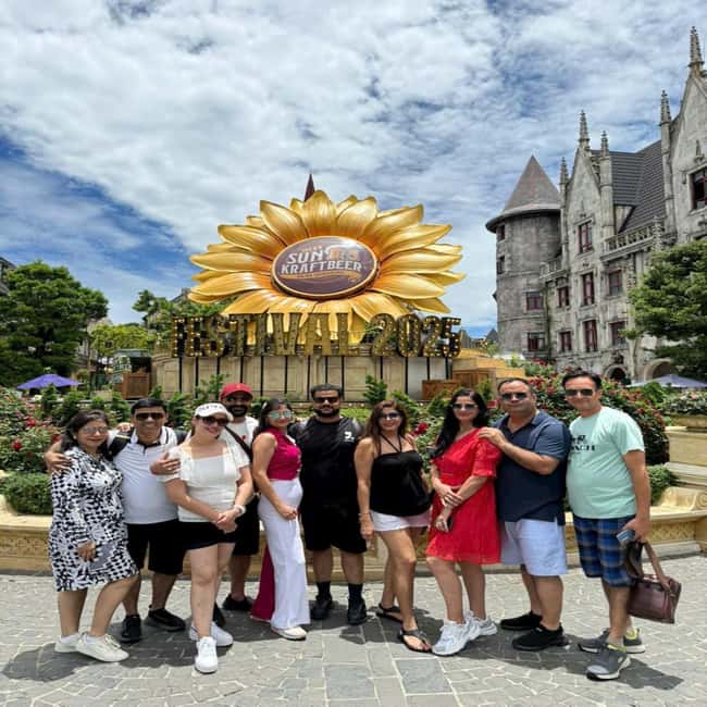 Private Tour to Golden Bridge - BaNa Hills : Hoi An/DaNang - From French cellar to nine gardens