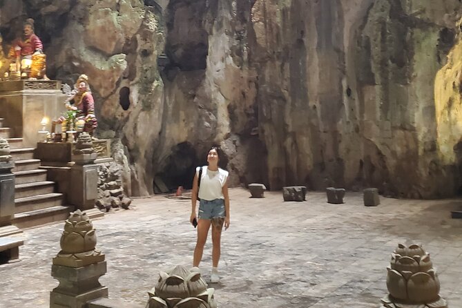 Private trip Discover Da Nang's beauty and Hoi An by night - Marble Mountains: caves, carvings, and a steep start