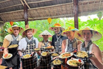 RICE PAPER Noodle Making Experience & Hoi An Cooking Class Class