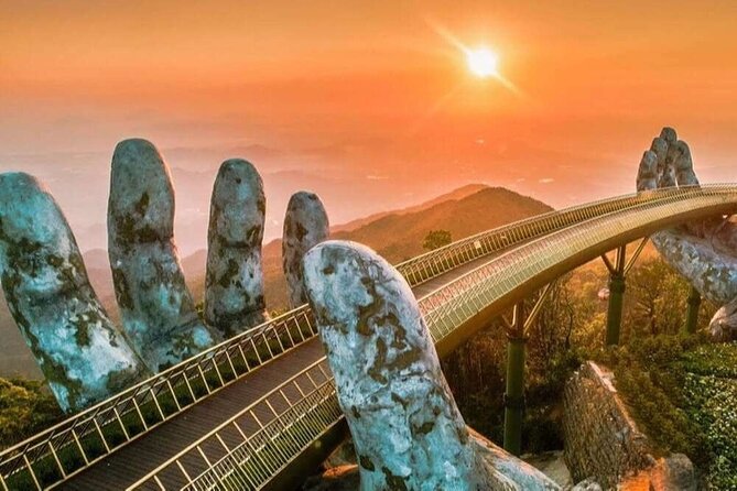 Sunrise My Son-Golden Bridge-Dragon Bridge Show & Seafood Meals - Dragon Bridge after dark