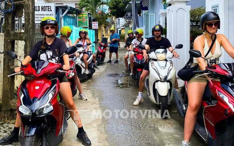 Top Gear Hai Van Pass Motorbike Adventure - by Motorvina - Guide Style and Group Size